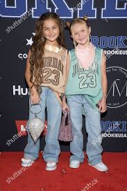 Taylen Biggs and sister Aleia Biggs at red carpet event