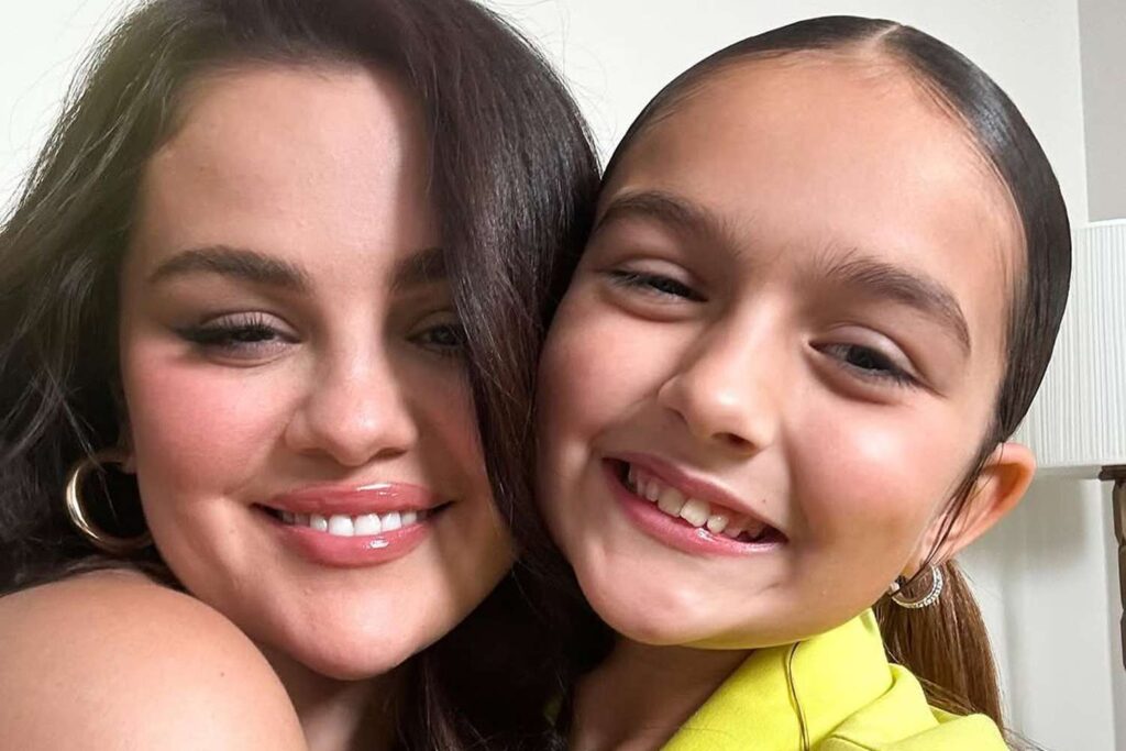 Taylen Biggs with Selena Gomez interview 2024