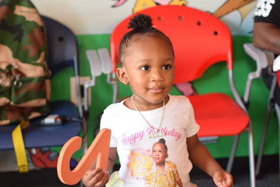 Berkeley Hermès Roberts 2nd birthday celebration Rick Ross daughter