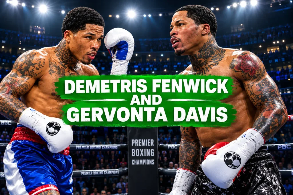 Demetris Fenwick and Gervonta Davis his older brother.
